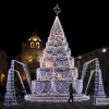 El alumbrado navideño de Elvas, una visita obligatoria