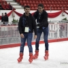 Extremeños y portugueses se dan cita en la gran Pista de Hielo de Elvas