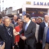 Mariano Rajoy visitaba esta tarde la calle Menacho de Badajoz