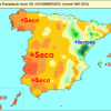 Noviembre 2015 ha sido seco y muy cálido en España