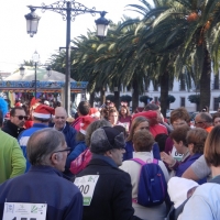 700 personas participan en la IV Carrera Solidaria de Aprosuba-14 en Olivenza