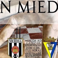 El Mérida – Cádiz costará 5 euros a la afición visitante