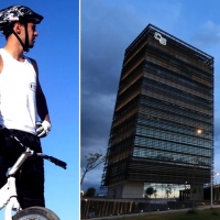 Un piloto extremeño ante el reto de subir 6 veces la Torre Caja Badajoz