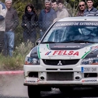 El extremeño, David Quijada, tercero en el Rallye Villa de Ourique