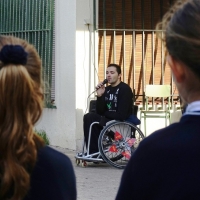 El Mideba Extremadura visita el Colegio Santa Teresa