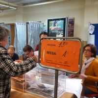 Baja tres puntos la participación en Extremadura a las 18 horas