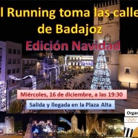 El Running toma las calles de Badajoz por Navidad