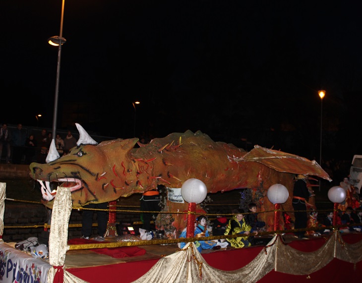 La lluvia daba tregua a la Cabalgata de Reyes de Mérida
