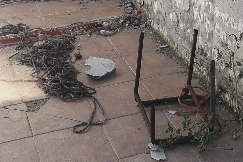 Varios lugares de Valdebótoa presentan un estado de abandono