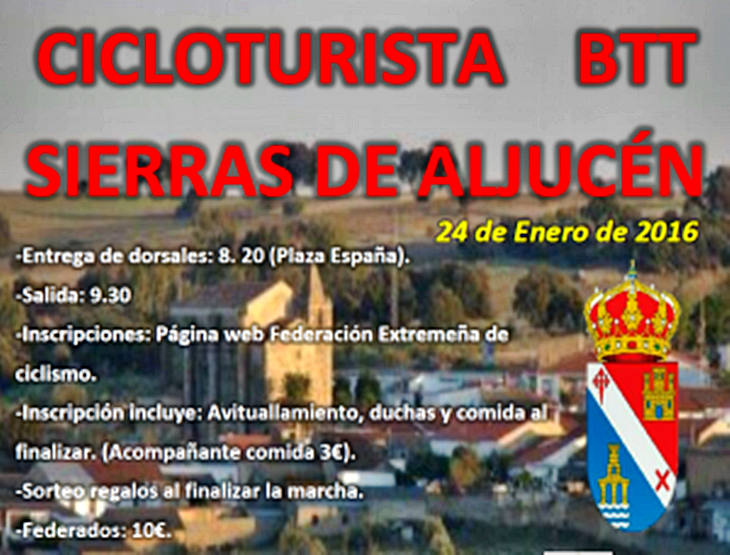 Aljucén celebra su segunda marcha cicloturista