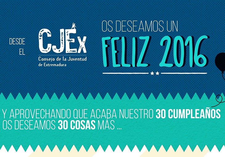 30 deseos por 30 años de historia del Consejo de la Juventud