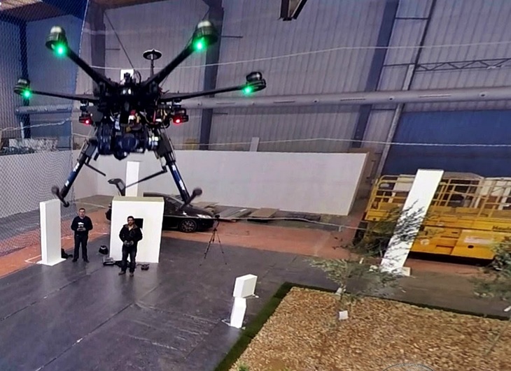 Los drones obtuvieron protagonismo en Agroexpo