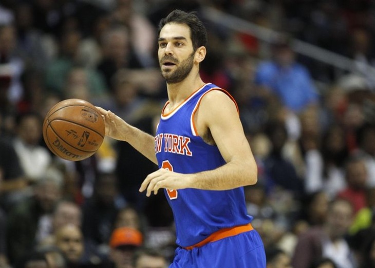Los Knicks ganan con un determinante Calderón