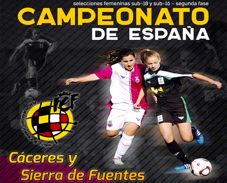 Extremadura albergará el Campeonato de España de selecciones autonómicas femeninas