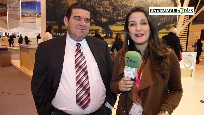 Entrevista al alcalde de La Albuera en FITUR