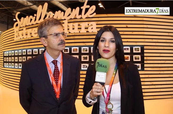 Entrevista al consejero de Economía en FITUR