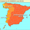 Diciembre 2015 ha sido muy cálido y extremadamente seco en España