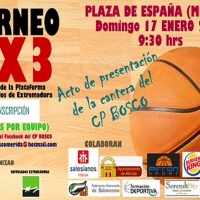 Mérida celebrará un torneo 3x3 de baloncesto a favor de los refugiados