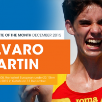 El extremeño Álvaro Martín, candidato a mejor atleta europeo de diciembre