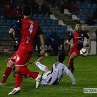 Imágenes del partido entre el CD Badajoz y el Mérida AD