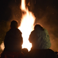 Imágenes de Las Candelas de la barriada de San Fernando