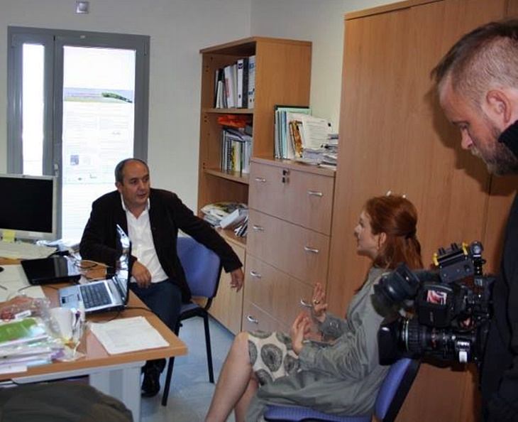 La Torta del Casar, en la televisión eslovena