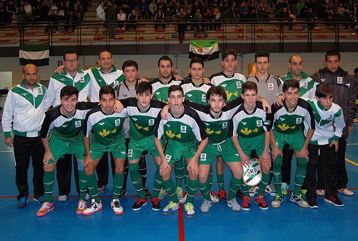 El fútbol sala extremeño juvenil hace historia