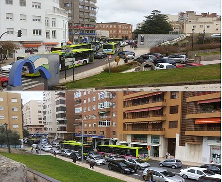 El centro de Badajoz colapsado por las compras de última hora