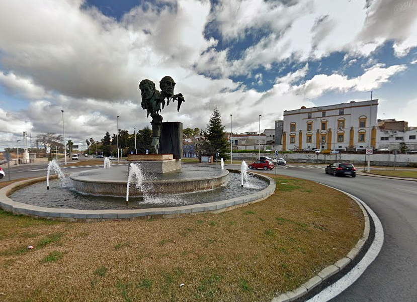 La Cívica propone una gran plaza en el entorno de la fuente de los Tres Poetas