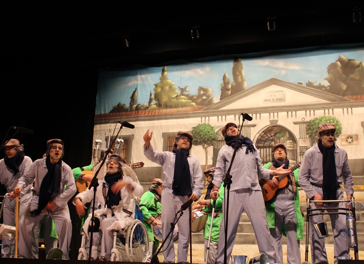 Imágenes de la Final del Concurso de comparsas y chirigotas de Mérida