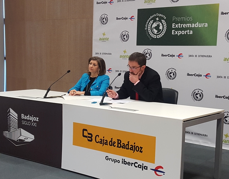 Ibercaja y Avante presentan los III premios Exporta Extremadura
