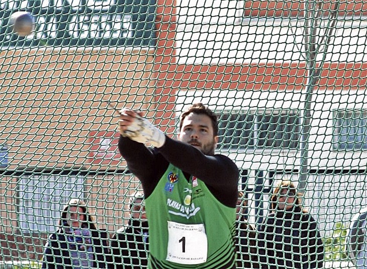 El extremeño Javier Cienfuegos busca la clasificación olímpica