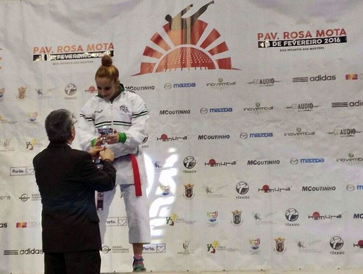 La extremeña Nuria Escudero, campeona del Open Internacional NPK de kárate