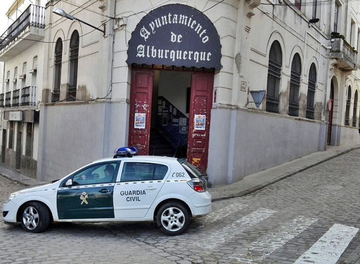 Detenido por robar dinero del Ayuntamiento de Alburquerque