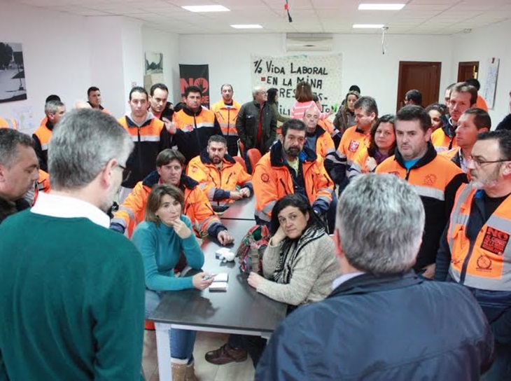 PSOE reitera su lucha contra el cierre de la mina de Aguablanca