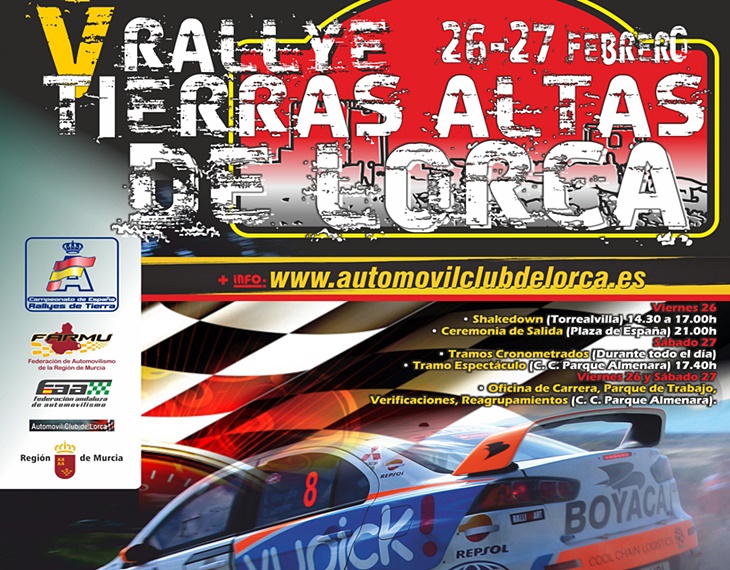 Cuatro extremeños competirán en el Rallye Tierras Altas de Lorca