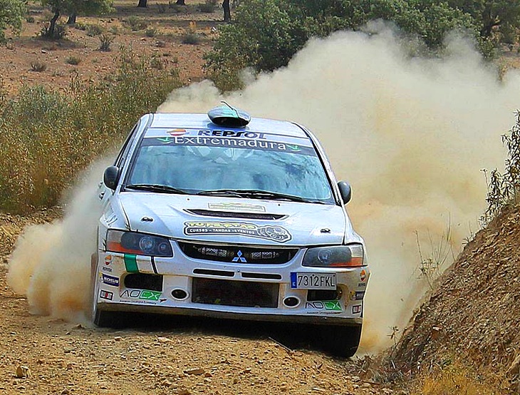 El extremeño David Quijada, séptimo en el V Rallye Tierras Altas de Lorca
