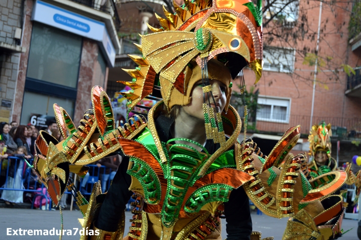 Reportaje del Desfile Infantil de comparsas de Badajoz