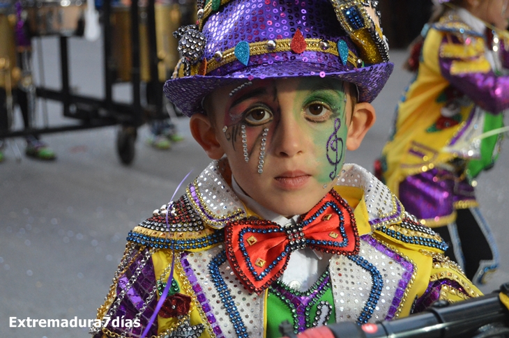 Reportaje del Desfile Infantil de comparsas de Badajoz