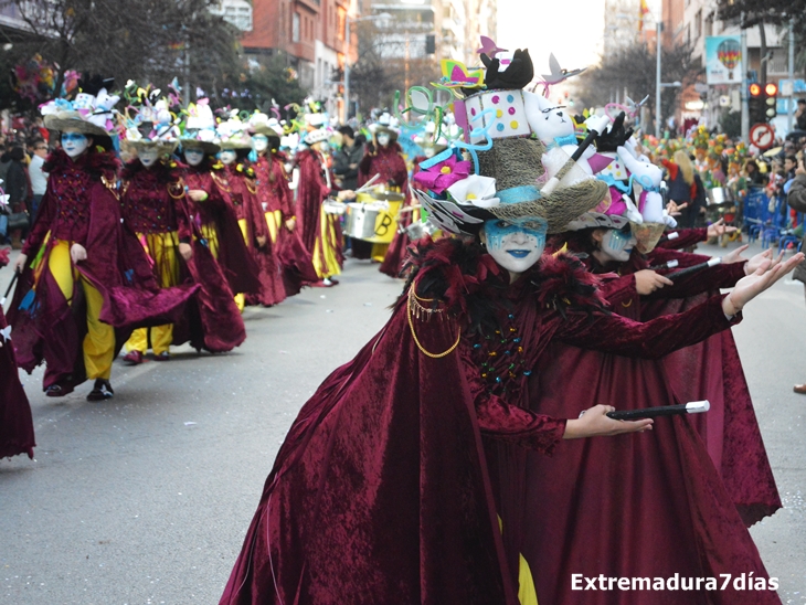 Reportaje del Desfile Infantil de comparsas de Badajoz