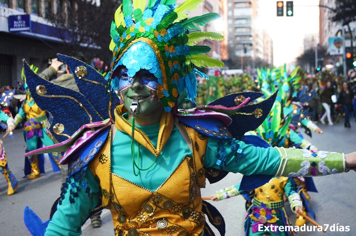 Reportaje del Desfile Infantil de comparsas de Badajoz