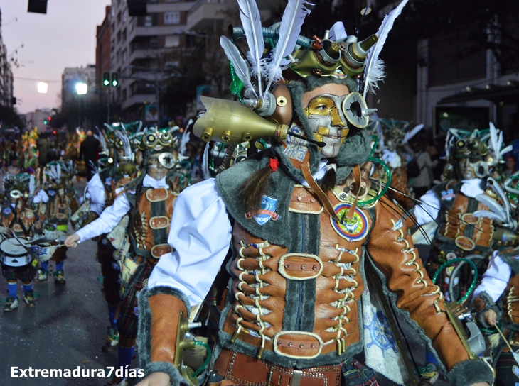 Reportaje del Desfile Infantil de comparsas de Badajoz