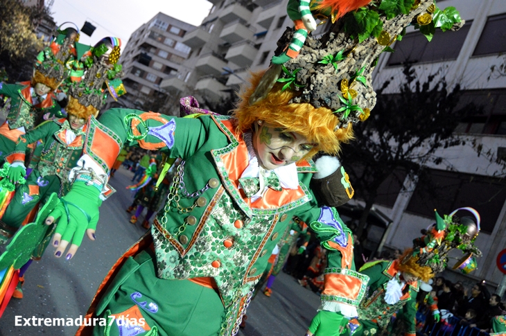 Reportaje del Desfile Infantil de comparsas de Badajoz