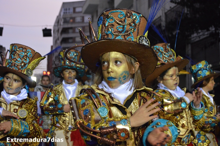 Reportaje del Desfile Infantil de comparsas de Badajoz
