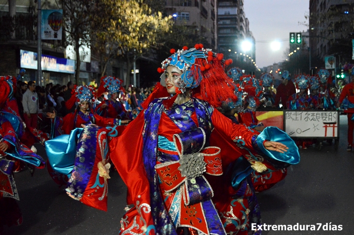 Reportaje del Desfile Infantil de comparsas de Badajoz