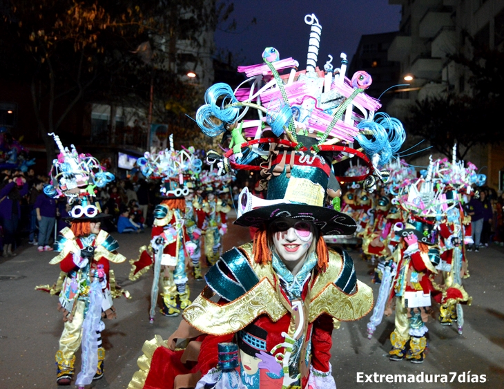 Reportaje del Desfile Infantil de comparsas de Badajoz