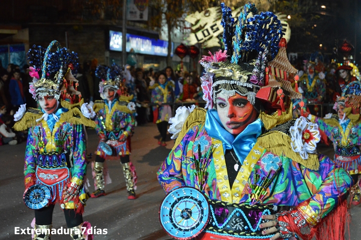 Reportaje del Desfile Infantil de comparsas de Badajoz