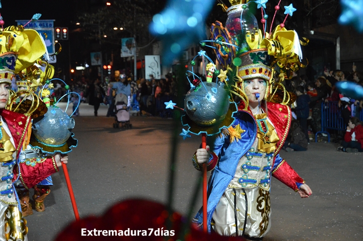 Reportaje del Desfile Infantil de comparsas de Badajoz