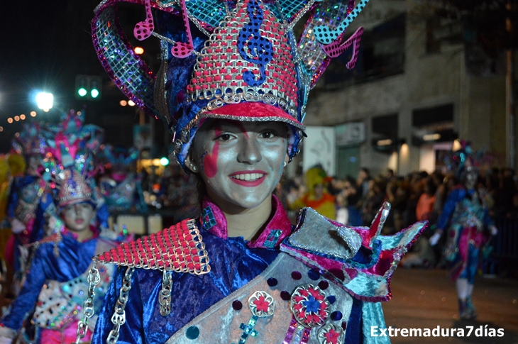 Reportaje del Desfile Infantil de comparsas de Badajoz