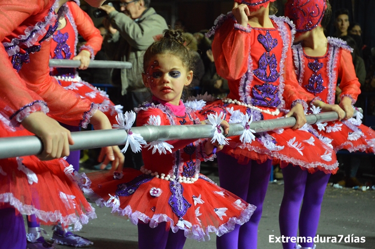 Reportaje del Desfile Infantil de comparsas de Badajoz